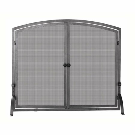 GRILLTOWN Single Panel Olde World Iron Screen With Doors Medium GR707200